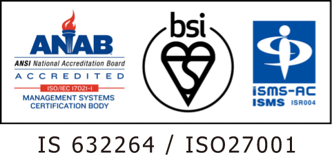 ISMS認証取得（ISO/IEC 27001:2013/JIS Q 27001:2014）